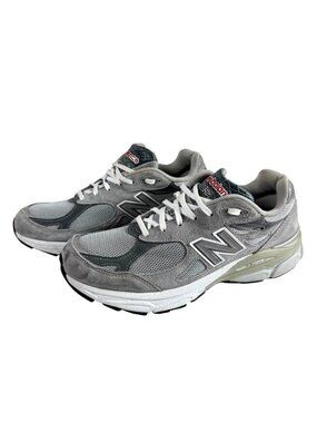 New Balance 990 Made In USA Grey Mens Running Shoes M990GY3 Size 10B